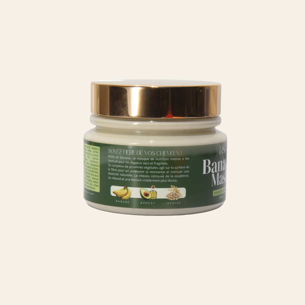Banana Mask - Masque Protéiné Nourrissant à la Banane