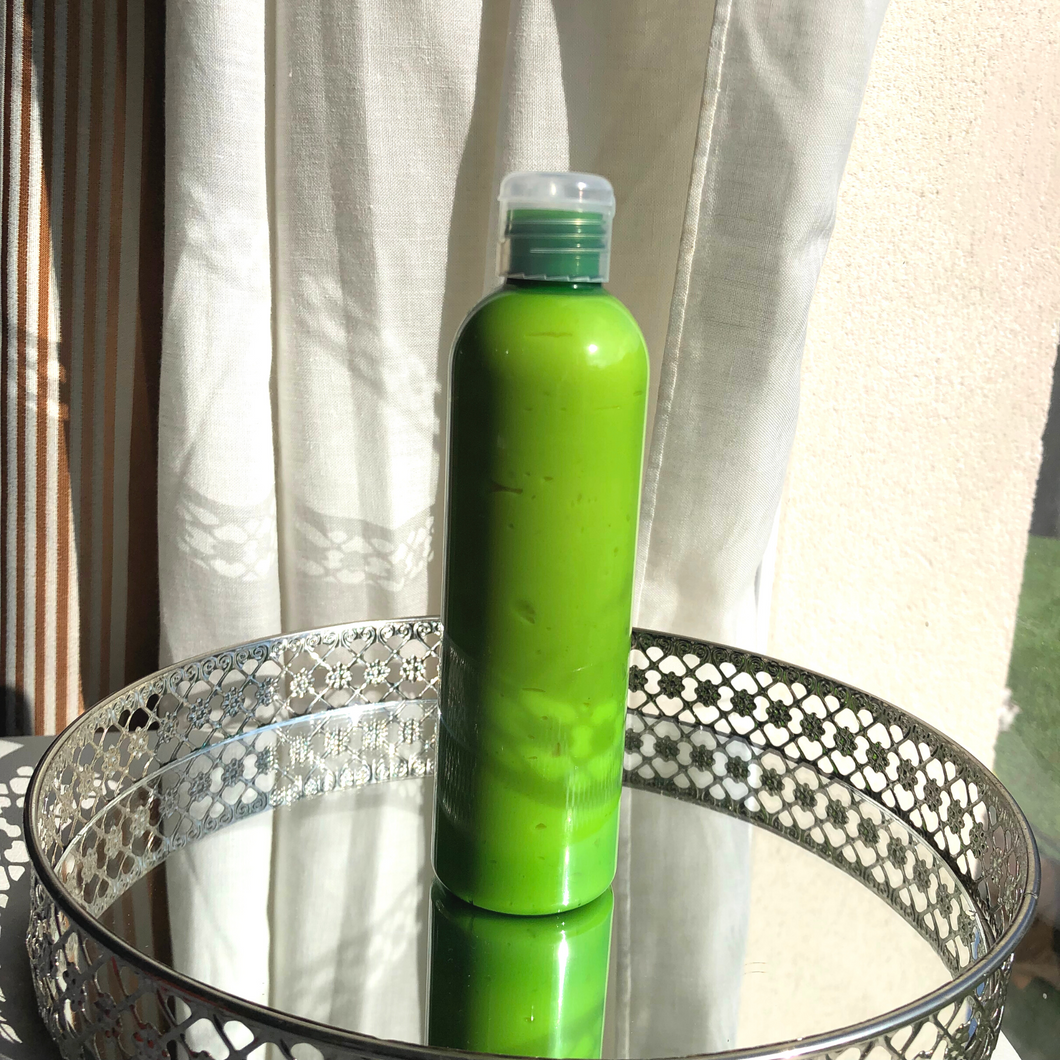 Crème hydratante pour cheveux afro à la menthe poivrée